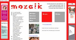 Desktop Screenshot of mozaikzeitung.ch